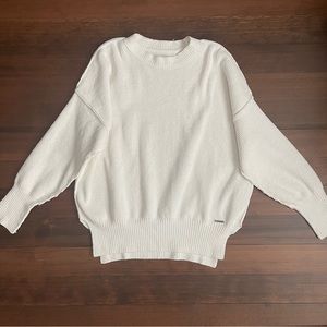 Abercrombie & Fitch oversized chenille sweater